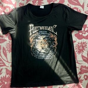 Fleetwood Mac Black Graphic T-Shirt NWOT